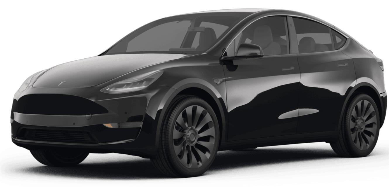 TESLA MODEL Y 2022 7SAYGDEF3NF501060 image